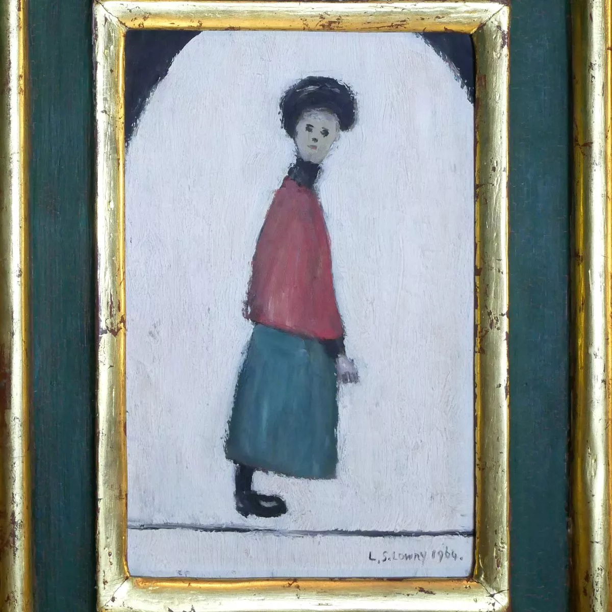 The Lady in Waiting: Lost LS Lowry Painting Found After Years