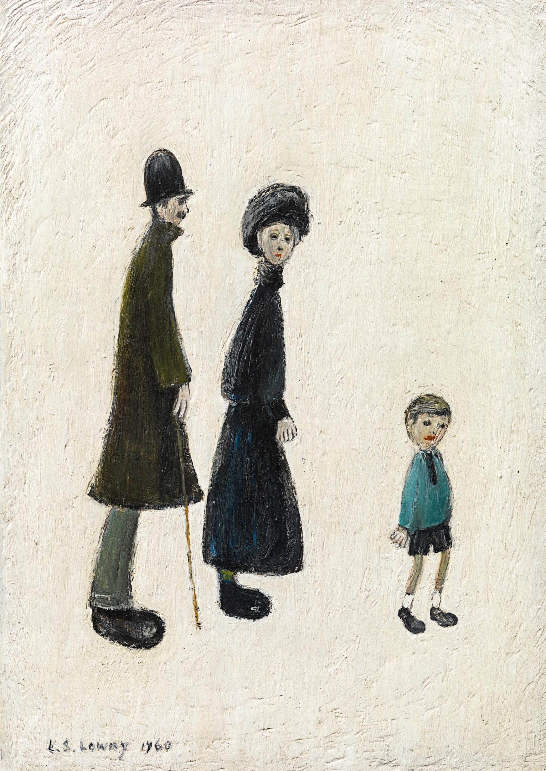 The Lady in Waiting: Lost LS Lowry Painting Found After Years
